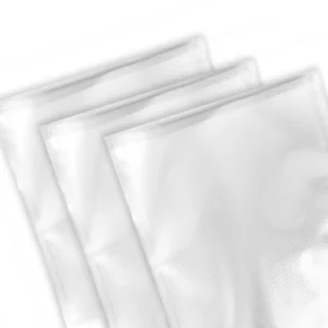 bolsa vacío gofrada, bolsa gofrada para empacar al vacío18x25 cm